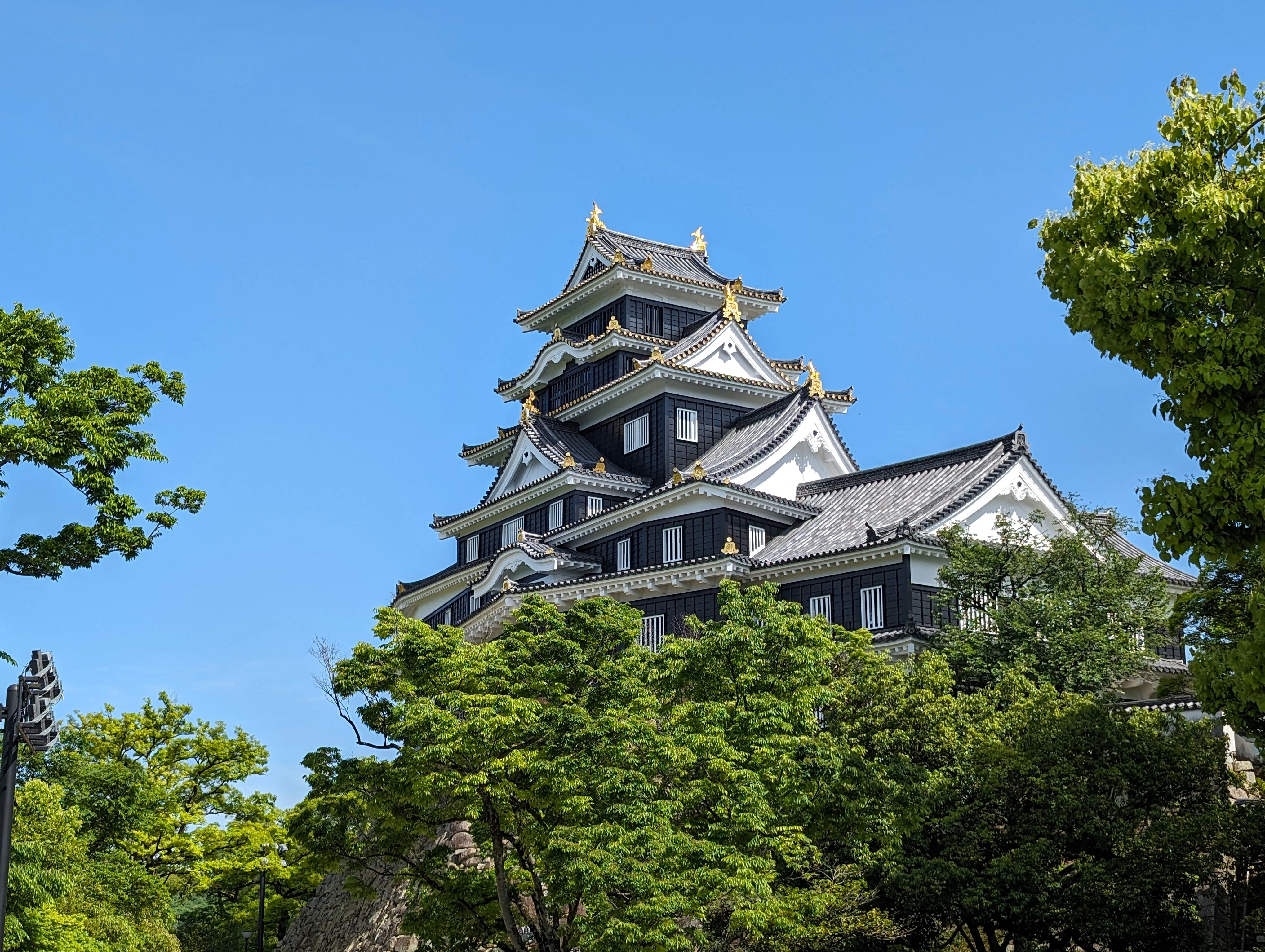 岡山城