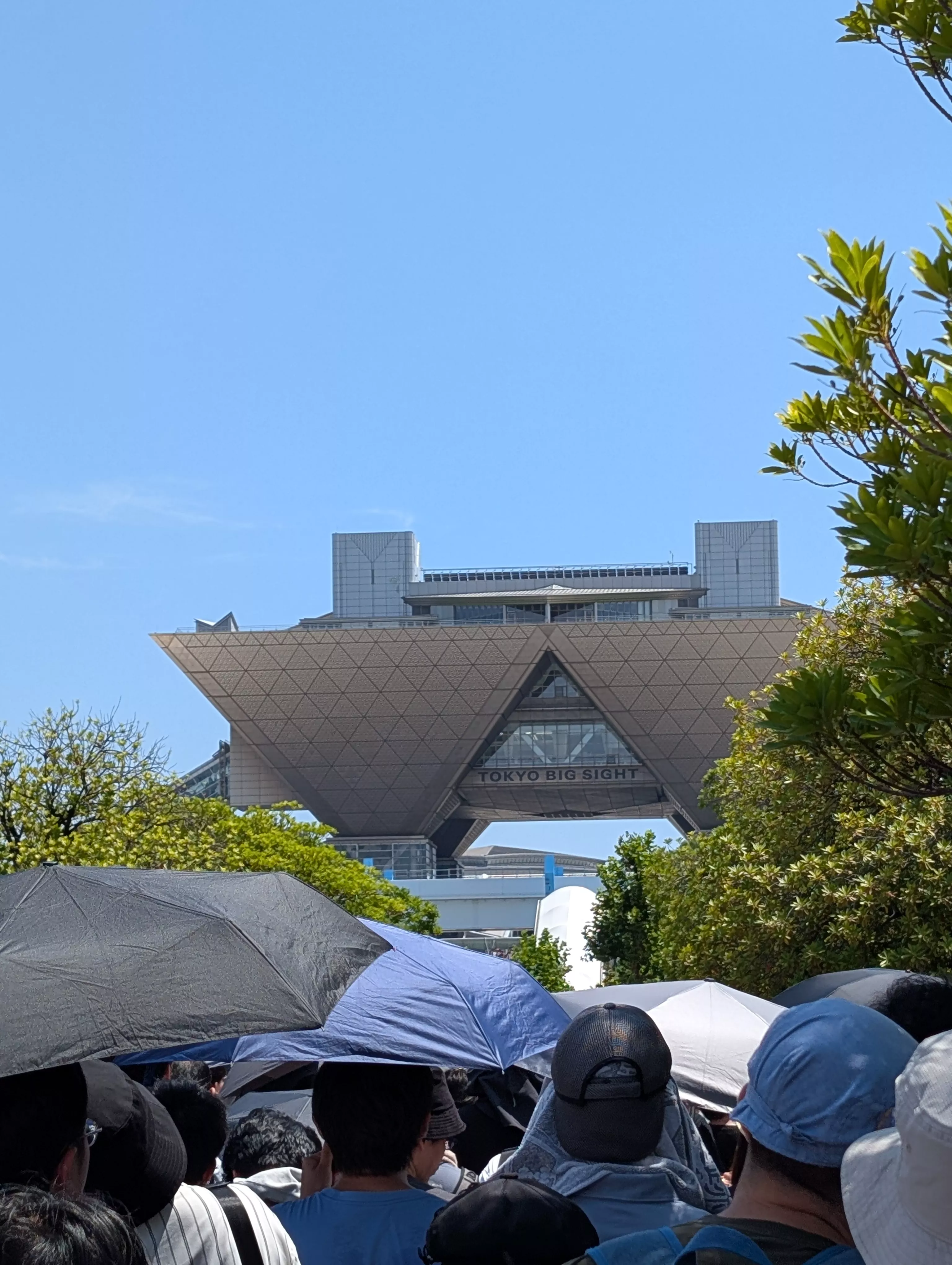 夏のイベント会場の様子