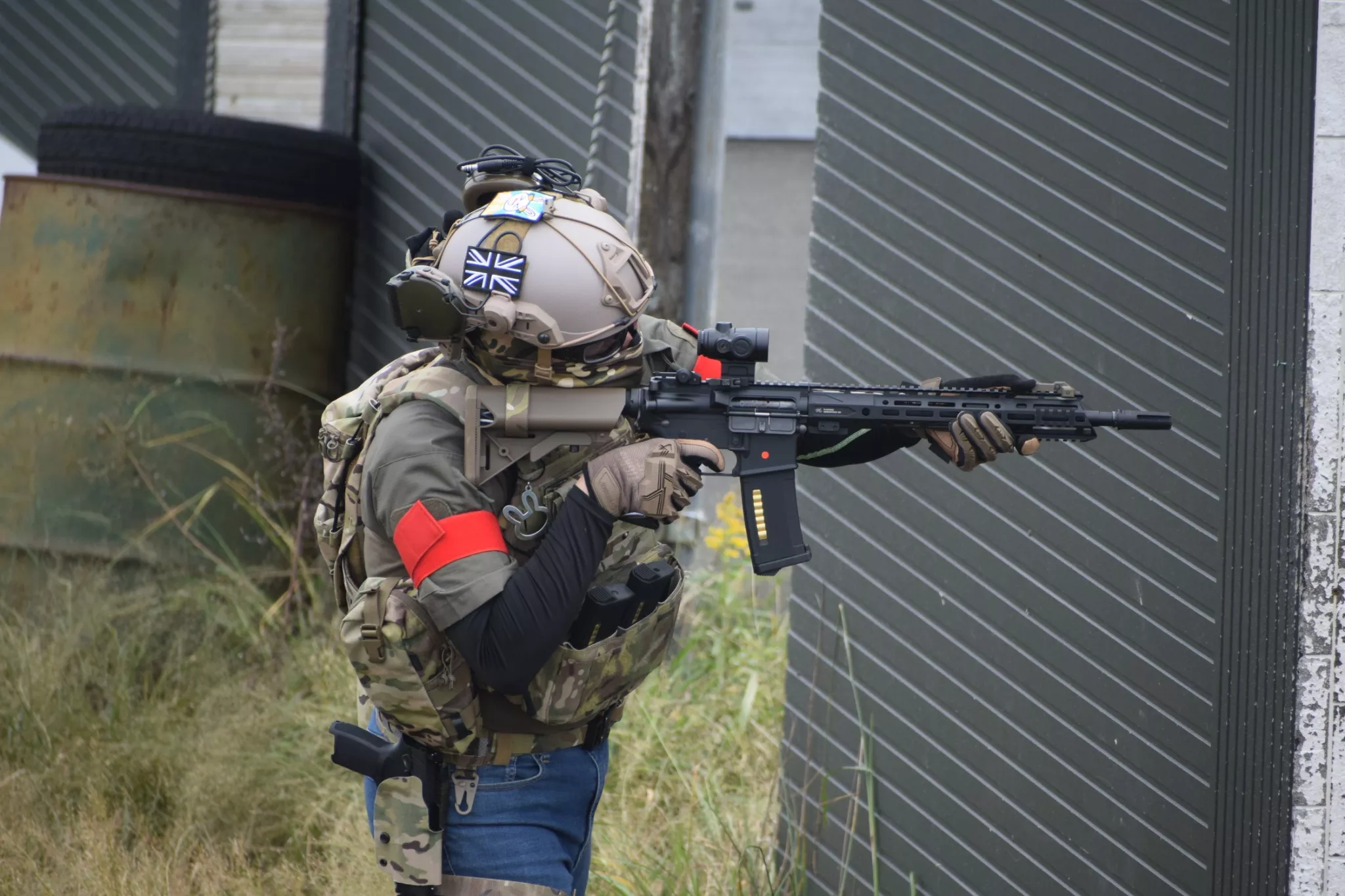 サバゲーの様子