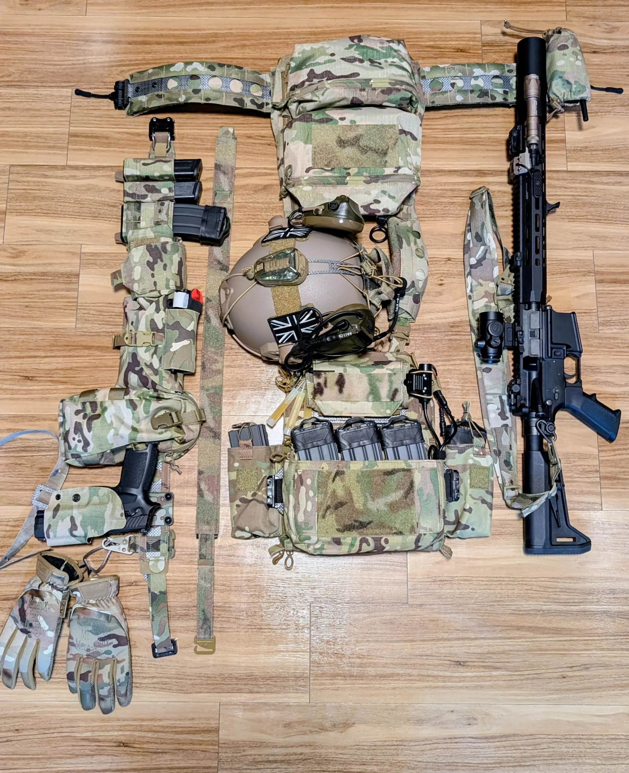 サバゲー装備 全体構成